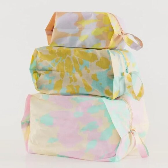 NWT Baggu 3D Zip Set - Tie Dye Mix - Picture 5 of 6